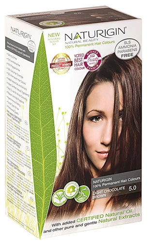 Naturigin Tintura Permanente Cabelo Castanho Claro Chocolate 5.0 - 115ml