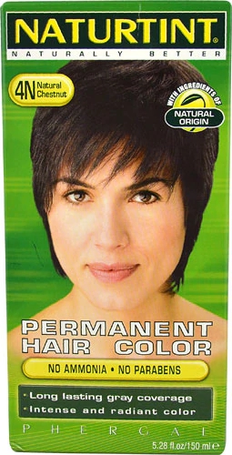 Tintura Permanente Naturtint 4N Castanho Natural 156ml - Coloração Vegana