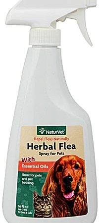 Comprar naturvet herbal flea™ spray for dogs & cats -- 16 fl oz preço no brasil dog flea & tick flea and tick powders & sprays pet health suplementos em oferta suplemento importado loja 33 online promoção -