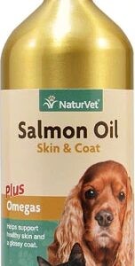 Óleo de Salmão NaturVet Plus Ômegas para Cães e Gatos - 493ml