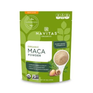 Pó de Maca Orgânico Navitas Organics 227g - Energia e Bem-Estar Natural