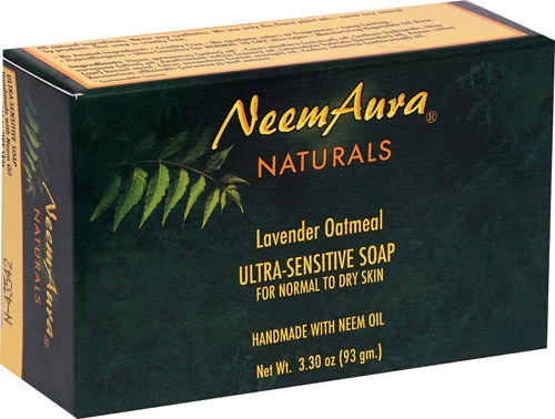 Sabonete Ultra Sensível Lavanda e Aveia Neem Aura Naturals 94g