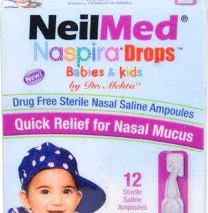 Comprar neilmed naspira® drops™ drug free sterile nasal saline ampoules -- 12 vials preço no brasil babies & kids baby medicine cabinet baby nasal care suplementos em oferta suplemento importado loja 9 online promoção -