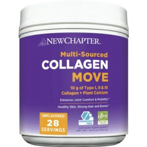 Comprar new chapter collagen move unflavored -- 28 servings preço no brasil collagen suplementos em oferta types 1 & 3 vitamins & supplements suplemento importado loja 1 online promoção -