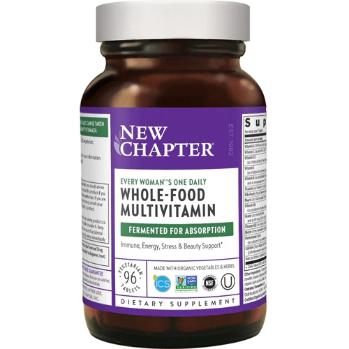 New Chapter Every Woman's One Daily Multi 96 Comprimidos Vegetarianos - Multivitamínico Completo