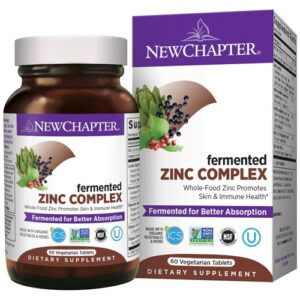 Comprar new chapter fermented zinc complex -- 60 vegetarian tablets preço no brasil minerals suplementos em oferta vitamins & supplements zinc suplemento importado loja 53 online promoção -