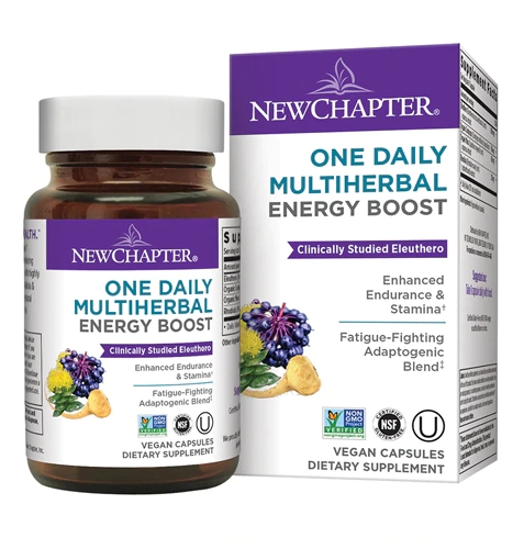 New Chapter One Daily Multiherbal Energy Boost 30 Cápsulas Veganas