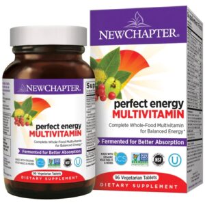 New Chapter Perfect Energy Multivitamínico Vegano 96 Comprimidos Vegetarianos