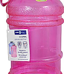 Garrafa New Wave Enviro 2.2 Litros Livre de BPA Rosa - 1 Garrafa