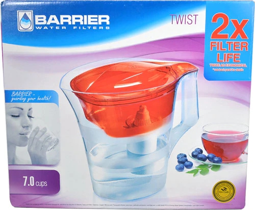 Jarra Filtro de Água New Wave Enviro Barrier Grand Blue - 1 Conjunto - Purificação Avançada
