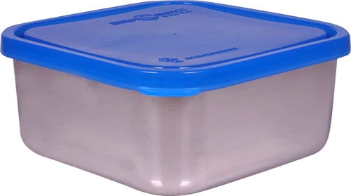 Recipiente Dividido New Wave Enviro Aço Inox Azul - 1 Unidade - Cozinha e Organização