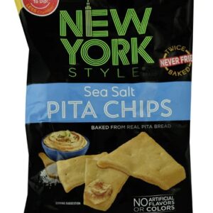 Comprar new york style baked pita chips sea salt -- 8 oz preço no brasil chips food & beverages pita chips snacks suplementos em oferta suplemento importado loja 1 online promoção -