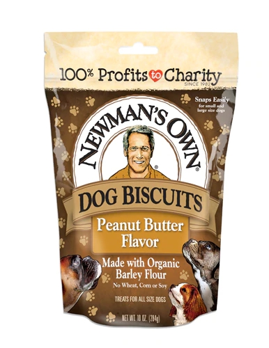 Biscoitos Newman's Own Peanut Butter para Cães - 283g