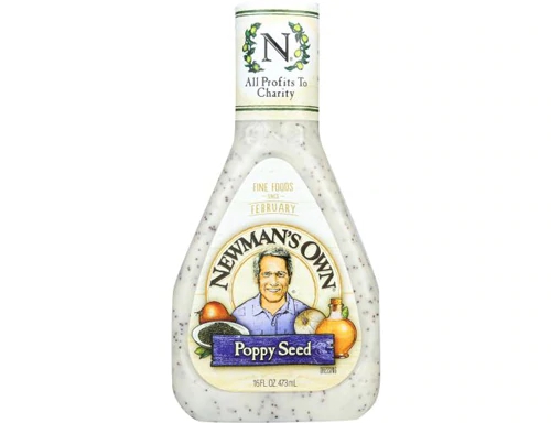 Molho de Salada Newman's Own Poppy Seed 473ml - Leve e Saboroso