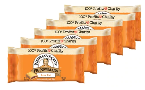 Newman's Own Fig Newmans Low Fat Pacote com 6 Unidades (Aprox. 170g cada)