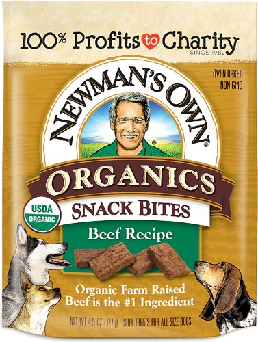 Newman's Own Organic Snack Bites Carne Bovina - 128g