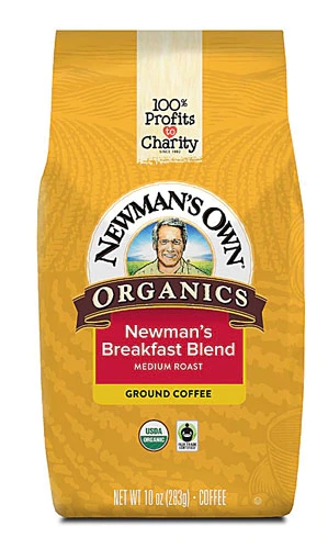 Café Torrado Médio Newman's Own Organics Breakfast Blend - 283g
