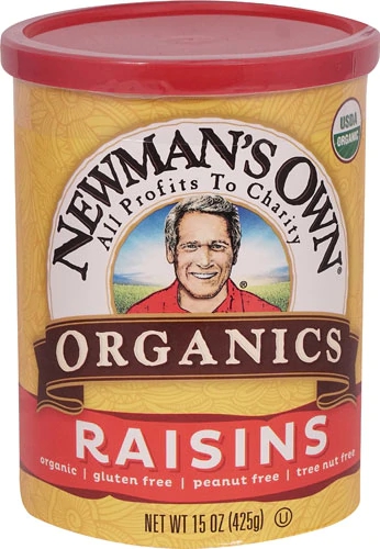 Uvas Passas Orgânicas Newman's Own - 425g - Sabor Natural e Nutrição Pura
