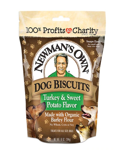 Petisco Newman's Own Peru e Batata Doce para Cães - 283g