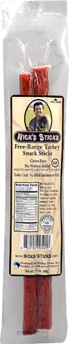 Nick's Sticks Snacks de Peru Free Range - 48g: Proteína Pura e Saudável