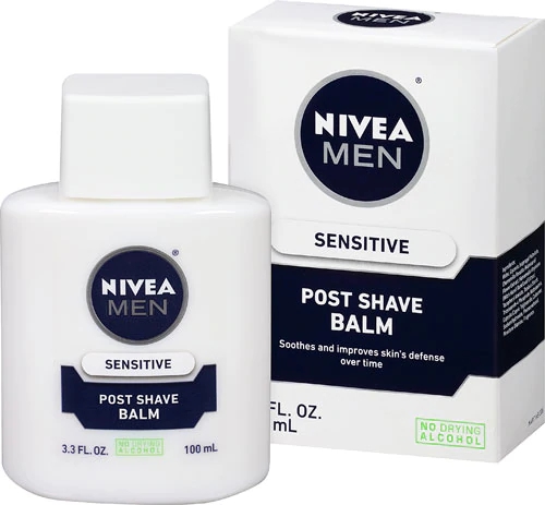 NIVEA MEN Bálsamo Pós-Barba Pele Sensível 98ml - Alívio e Hidratação Intensa
