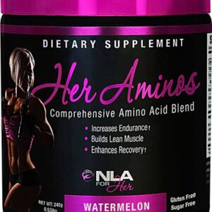 NLA For Her Aminos Melancia - 30 Porções - Potencialize Seu Treino