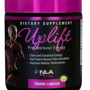 NLA For Her Uplift Pré-Treino Energia Sabor Cherry Limeade - 40 Doses