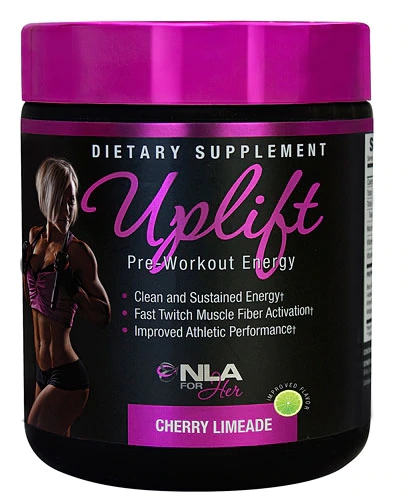 NLA For Her Uplift Pré-Treino Energia Sabor Cherry Limeade - 40 Doses