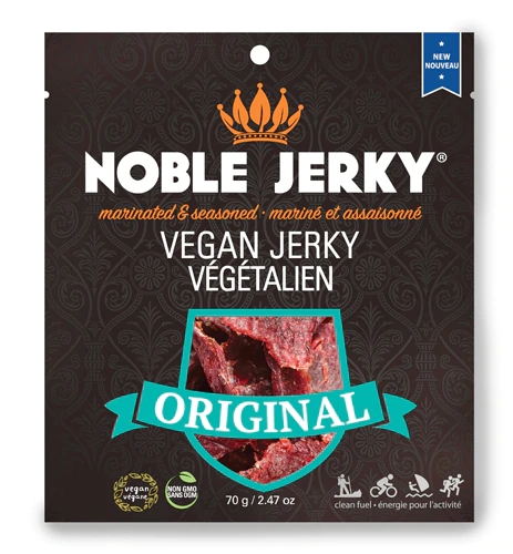 Noble Jerky Original - Snack Vegano Proteico 69g