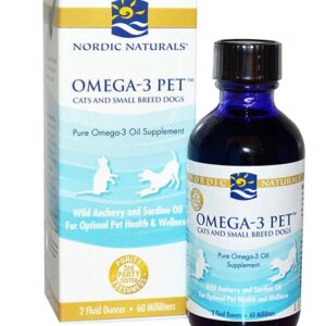 Nordic Naturals Ômega-3 Pet para Gatos e Cães Pequenos - 59ml