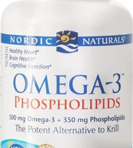 Nordic Naturals Ômega-3 Fósforo - 60 Cápsulas Gelatinosas