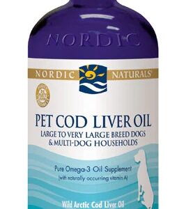 Nordic Naturals Pet Óleo de Fígado de Bacalhau para Cães de Raças Grandes e Gigantes - 473ml