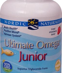 Nordic Naturals Ultimate Omega Junior 500mg - 90 Gomas Mastigáveis Sabor Frutas