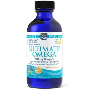 Nordic Naturals Ultimate Omega Limão - 118ml (Alta Concentração de Ômega-3)