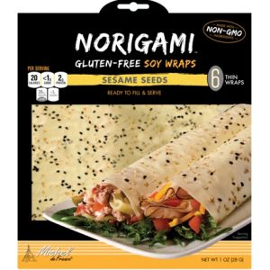 Comprar norigami michel de france® gluten-free soy wraps sesame seeds -- 6 thin wraps preço no brasil food & beverages salt seasonings & spices suplementos em oferta suplemento importado loja 65 online promoção -