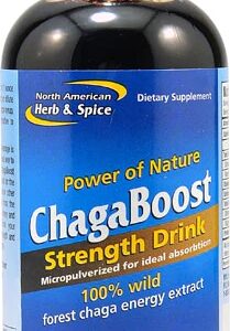 North American Herb & Spice ChagaBoost Bebida de Força - 237ml