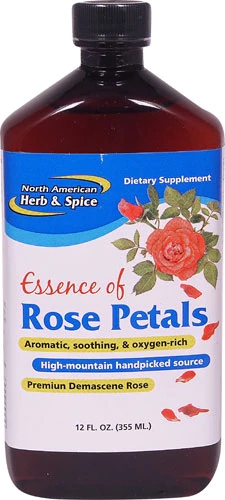 Essência Pura de Pétalas de Rosa North American Herb & Spice - 355ml