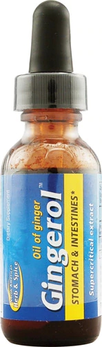 North American Herb & Spice Gingerol™ Óleo de Gengibre Puro - 30ml - Suplemento Natural