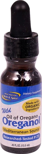 Óleo de Orégano Selvagem Oreganol™ North American Herb & Spice 13.3ml - Potência Natural
