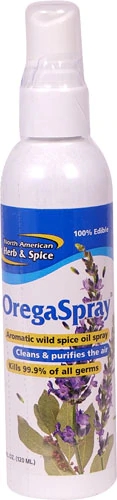 OregaSpray™ North American Herb & Spice 4 fl oz (118ml): Spray de Orégano Puro para Bem-Estar