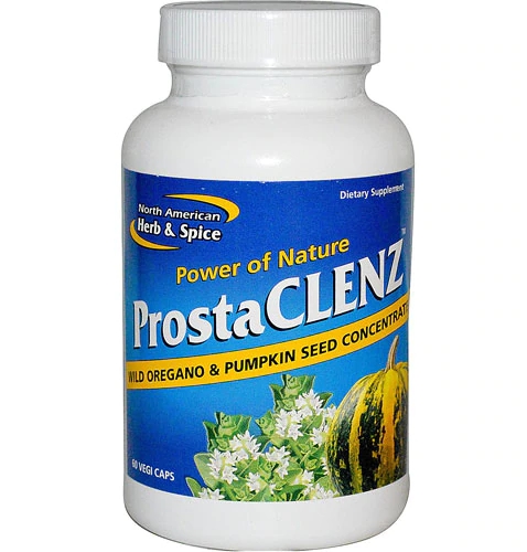 North American Herb & Spice Prosta-CLENZ™ - 60 Cápsulas Vegetarianas para Saúde Prostática