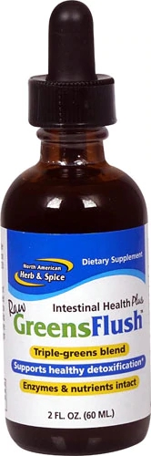 North American Herb & Spice GreensFlush Suplemento Líquido 59ml - Desintoxicação Natural
