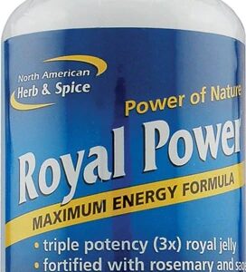 North American Herb & Spice Royal Power™ 90 Cápsulas Vegetarianas - Energia e Bem-Estar Natural