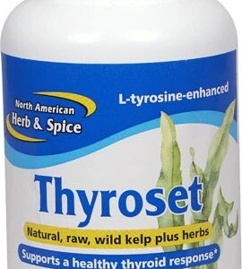 North American Herb & Spice Thyroset™ 90 Cápsulas Vegetarianas - Suporte à Tireoide