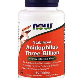 Comprar now acidophilus three billion -- 180 tablets preço no brasil acidophilus digestão marcas a-z nature's bounty probióticos sistema digestivo suplementos suplemento importado loja 43 online promoção -