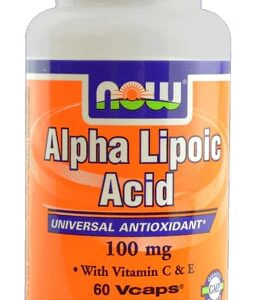 NOW Alpha Lipoic Acid -- 100 mg - 60 Vcaps®