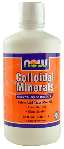 Minerais Coloidais NOW Foods - 946ml: Essencial para Saúde e Bem-Estar