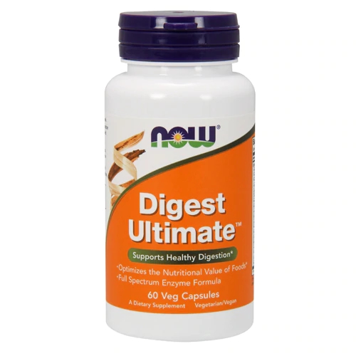 NOW Digest Ultimate™ 60 Cápsulas Vegetais - Suporte Digestivo Avançado
