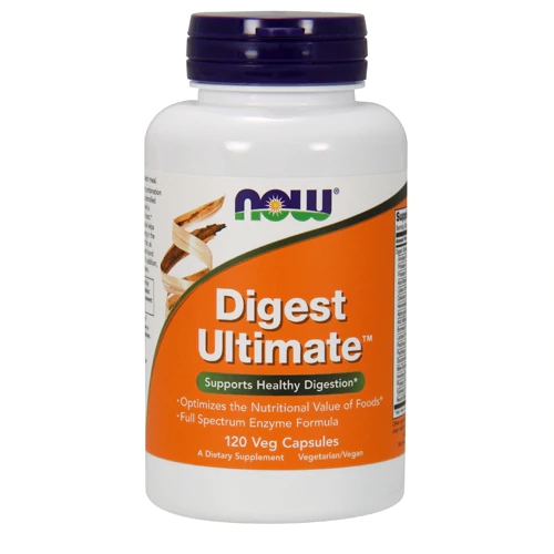 NOW Digest Ultimate® - Enzimas Digestivas 120 Cápsulas Veganas