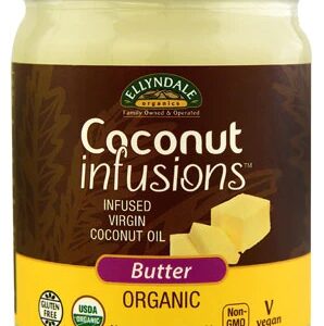 Comprar now ellyndale organics coconut infusions™ butter -- 12 oz preço no brasil coconut oil omega fatty acids plant based fatty acids suplementos em oferta vitamins & supplements suplemento importado loja 23 online promoção -